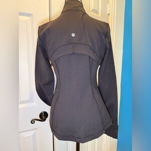 lululemon athletica Women's Black Fitted Utility Zip Jacket